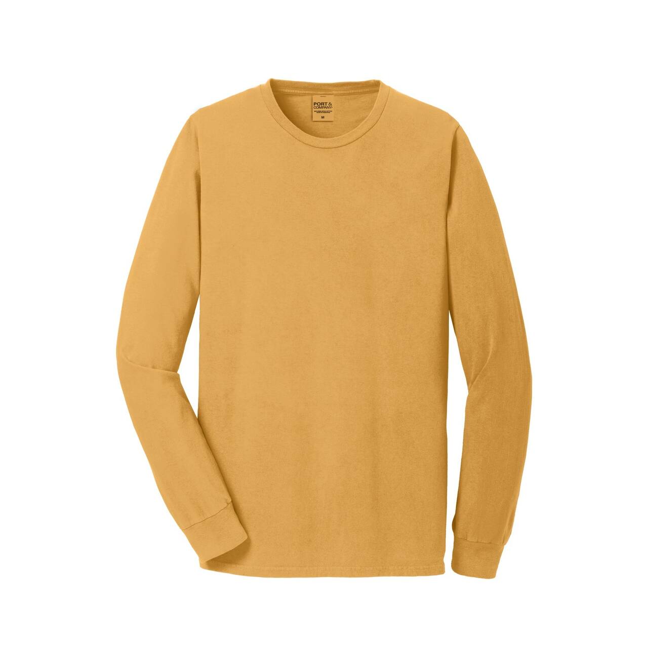 Port & Company® Beach Wash® Colors Garment-Dyed Long Sleeve Tee